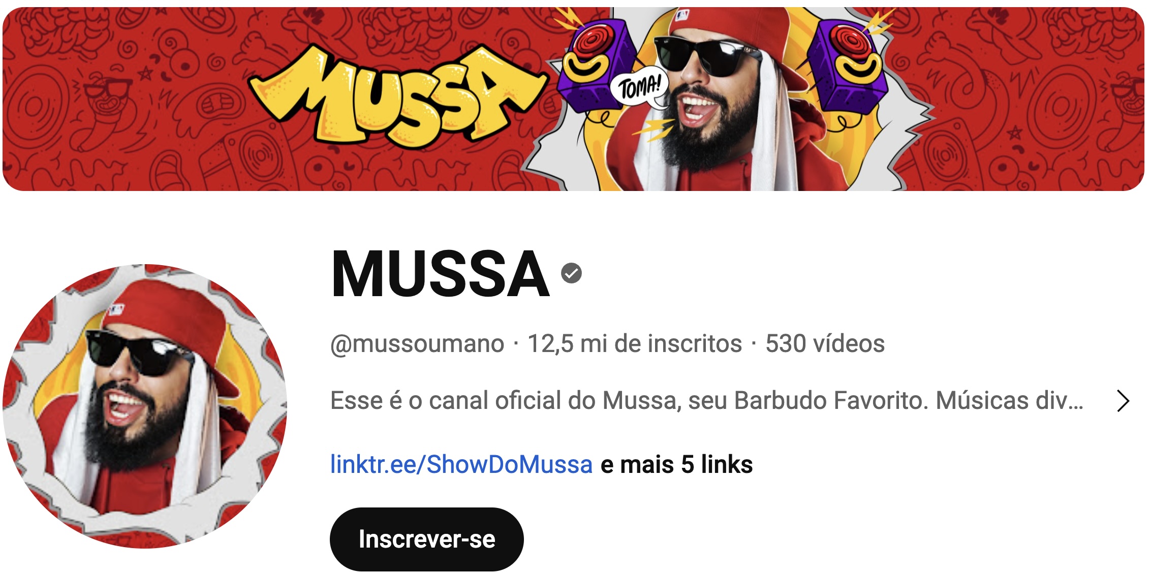 Mussa — reposicionamento — registro 3 do case Palco Digital